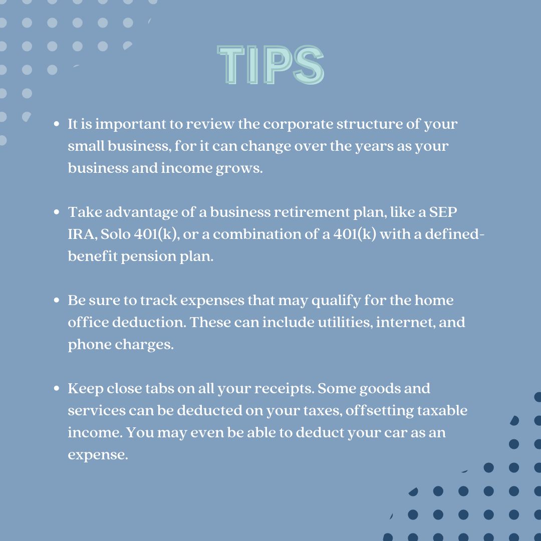 Small Business Tax Tips